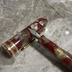 CONKLIN 万年筆 シンメトリック レッドジャスパー 1929 復刻 - メルカリ
