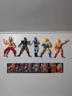 ガシャポン　キン肉マン　フィギュア 5体セットのサムネイル