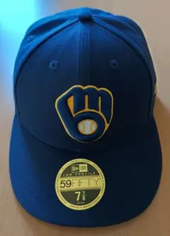 極美品　New Era 59FIFTY ミルウォーキーブルワーズ　7 7/8