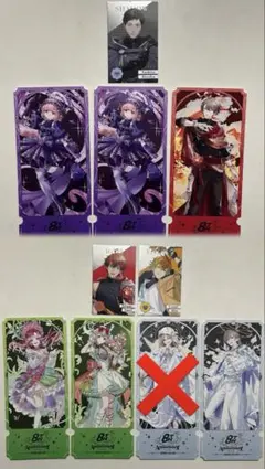 チケット風カード ランダムメタルカード にじさんじ 8周年