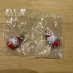 サンリオ いちごめじるしアクセサリー ハローキティ マイメロディ 2点セット