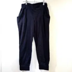 ユニクロ　UNIQLO　パンツ　Ⅿ　ウエストゴム　綿100%　グレー　冬　灰色