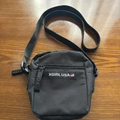 XGIRL USA ブラック ショルダーバッグ