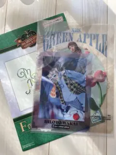 ミセス一番くじ　F賞クリアファイル&ステッカー　若井滉斗