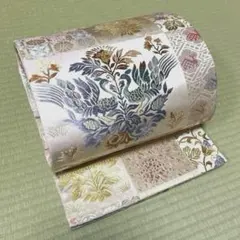 ✦正絹 袋帯✦　松 菊 袋帯 正絹 金糸 市松取り 楓 菊 萩 華文様 礼装用 - メルカリ