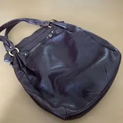 LONGCHAMP ロンシャン フランス製 エナメル レオパードショルダー 