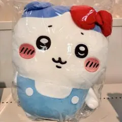 【新品未開封】ちいかわサンリオキャラクターズBIGぬいぐるみハチワレハローキティ