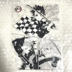 鬼滅の刃 pvc透明マット 宇髄天元＆竈門炭治郎＆不死川玄弥