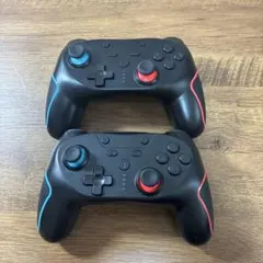 Switch プロコン互換コントローラー 2個セット ワイヤレス 動作確認済