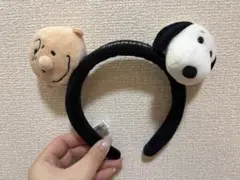 【USJ限定】スヌーピー チャーリーブラウン カチューシャ【美品】