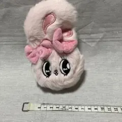 エスターバニー　フェイスミニポーチ　ピンク