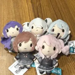 プロセカ ふわぷちマスコット 4種 ニーゴ 宵崎 奏 まふゆ 東雲絵名 暁