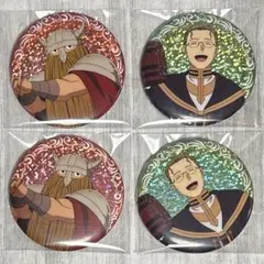 葬送のフリーレン グリッター缶バッジ ハイター アイゼン 各2個セット