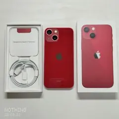 超美品 iPhone 13 mini 128GB レッド 完品 SIMフリー