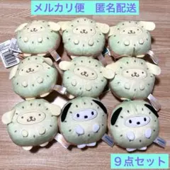 サンリオ フルーツきぐるみマスコット ポムポムプリン ポチャッコ キウイ ナムコ