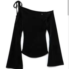 トップス andmary Alma cachecoeur tops Black ANDMARY】Alma cachecoeur tops