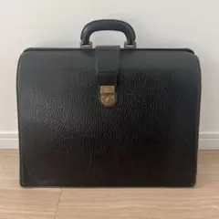 【希少品！】BURBERRY ダレスバッグ ブラック レザー ビジネスバッグ