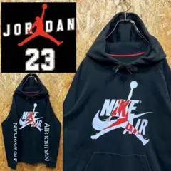 送料無料 ジョーダン デカロゴ レアカラー ゆるだぼ00s スウェット パーカー