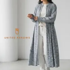 857ね@ Closet Story アローズ 小花柄 ワンピース ブルーのサムネイル