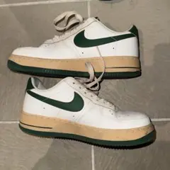 Nike Air Force 1 ホワイト/グリーン　25.5cm