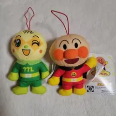 アンパンマン＆メロンパンナちゃん ぬいぐるみマスコット