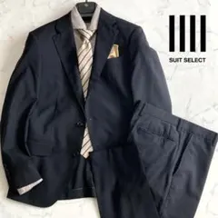 Y4/ＸＳ相当【最小】スーツセレクト　SUITSELECT　ブラックスーツのサムネイル