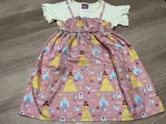 Disney Princess ベル 半袖ワンピース 110cmのサムネイル
