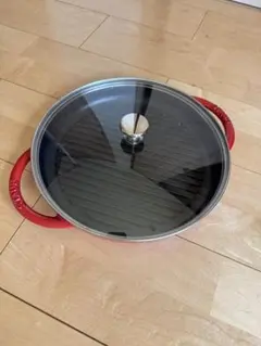 STAUB ストウブ グリルパン レッド ラウンド 26cmのサムネイル