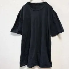 ギルダン Ｔシャツ クルーネック 半袖 無地 3L 黒 綿 ビッグサイズ 部屋着