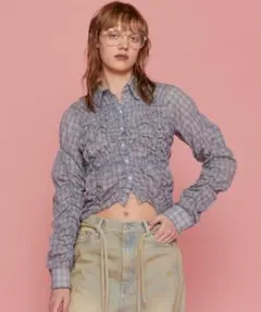 MAISON SPECIAL メゾンスペシャル シャーリングビスチェシャツのサムネイル