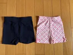 ★ネイビー・ピンクボトムス（女の子）２セット サイズ100cm