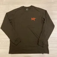 アークテリクス　ロンT 茶色　ブラウン　新品　L