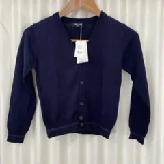 COMME CA ISM ネイビー カーディガン 130A