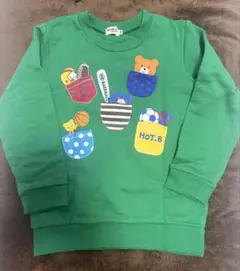 美品★ HOT BISCUITS ミキハウス トレーナー 120cm