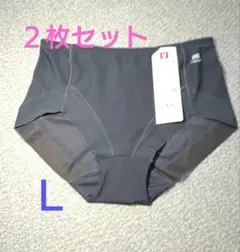 BVD　レディース　涼パン 吸水速乾　スタンダードショーツ　Ｌ グレー　２枚のサムネイル