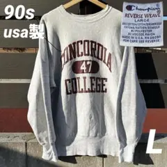 90s Champion チャンピオン　リバースウィーブ　3段アーチ　カプセル