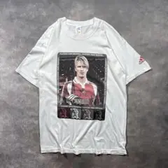 R25 古着2000 adidas Tシャツ　デビッドベッカム