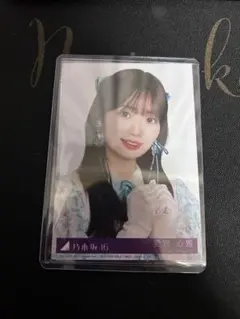 美品】 ビルディバイド 乃木坂46 弓木奈於 サイン SC シークレット
