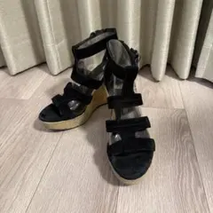 UGG W LAURI ウエッジソール ストラップ サンダル　25cm