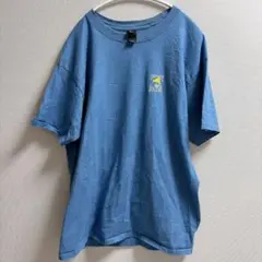 YAZBEK 2XL 青 Tシャツ プリント入り - メルカリ