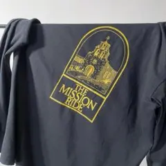 ロンT Tシャツ 長袖 カットソー ブラック used バックプリント 90s