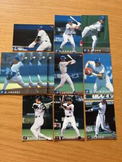 1998-9年カルビープロ野球カード ベイスターズ 主力選手 イチロー清原入り