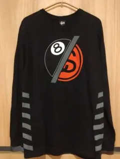 STUSSY エイトボール シャネルロゴ　ミックスT