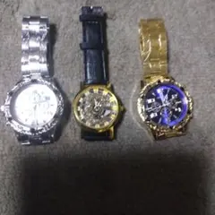 ファション腕時計3点 駆動品‼️