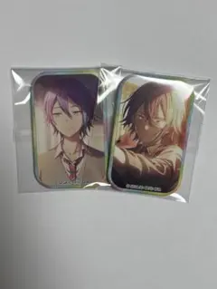 プロセカ　神代類　スクエア缶バッジ　２個セット