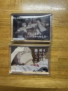 WIND BREAKER アクリルブロック　ダイソー 兎耳山丁子　十亀条