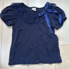 Bee des Bee ネイビー Tシャツ 100