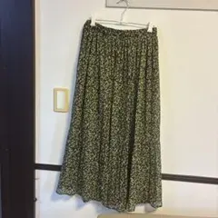 ロングスカート　花柄