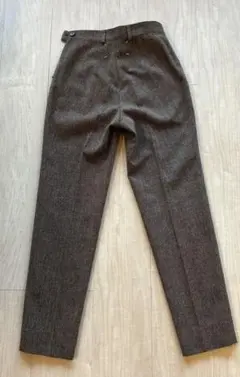 RRL 千鳥格子柄 イタリア製 トラウザーズ ウール コットン パンツ
