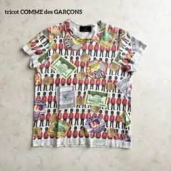 希少✨tricot COMME des GARÇONS ロンドン 総柄 Tシャツのサムネイル